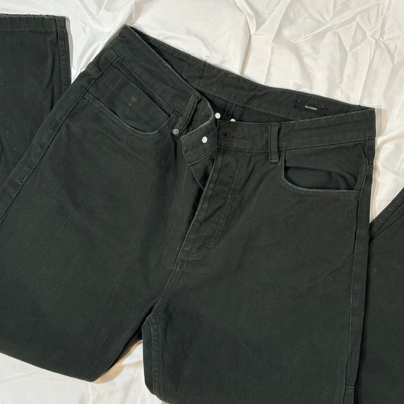 Thrills Slacker Jeans Oil Green 32 - Picture 3 of 5
